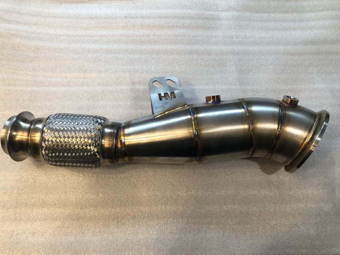 RSC Downpipe Supra A90 RevolutionSportsCar Dyno Mapping Tuning